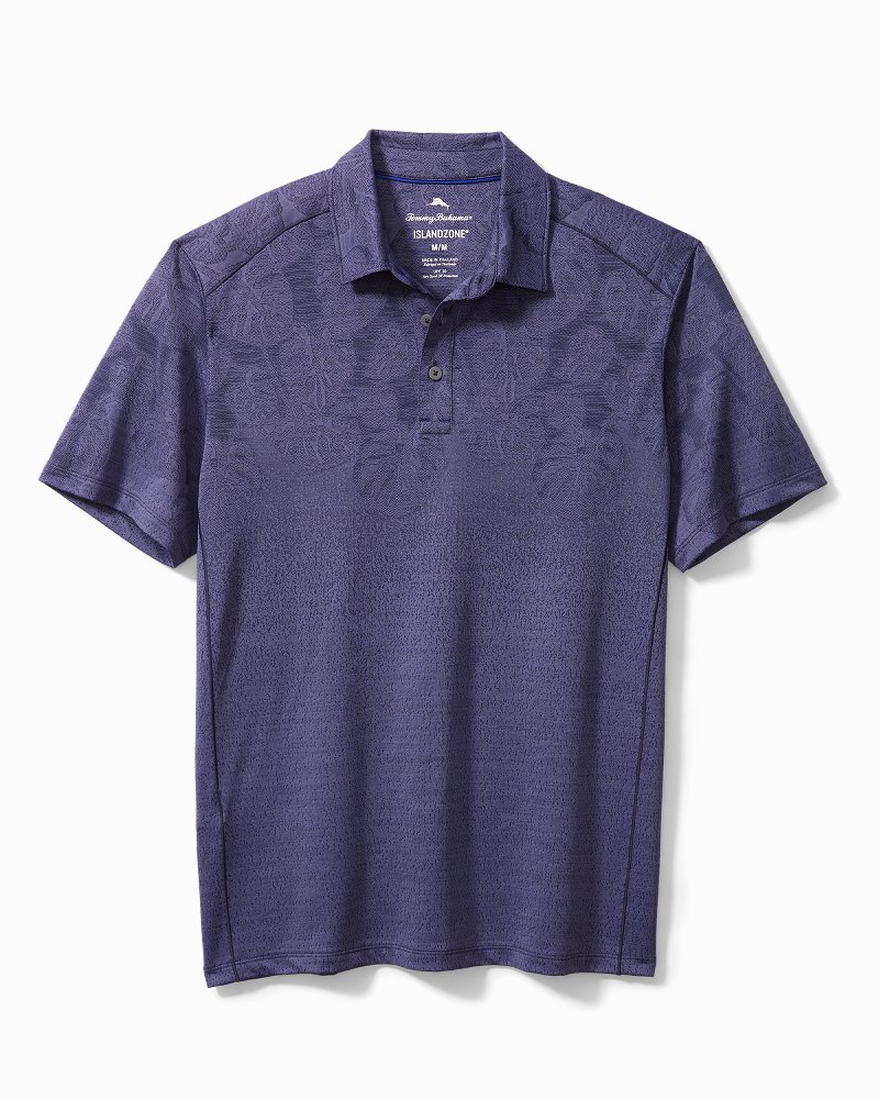 Big & Tall Palm Coast Tropic Fade IslandZone® Polo