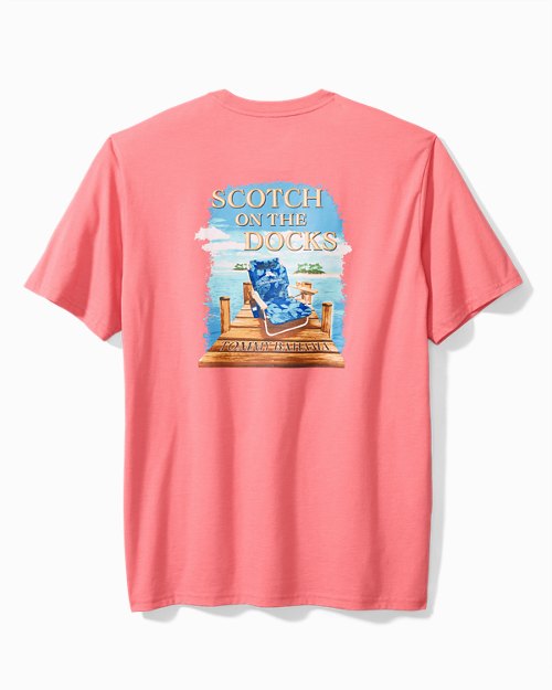 Big & Tall Scotch on the Docks Graphic T-Shirt
