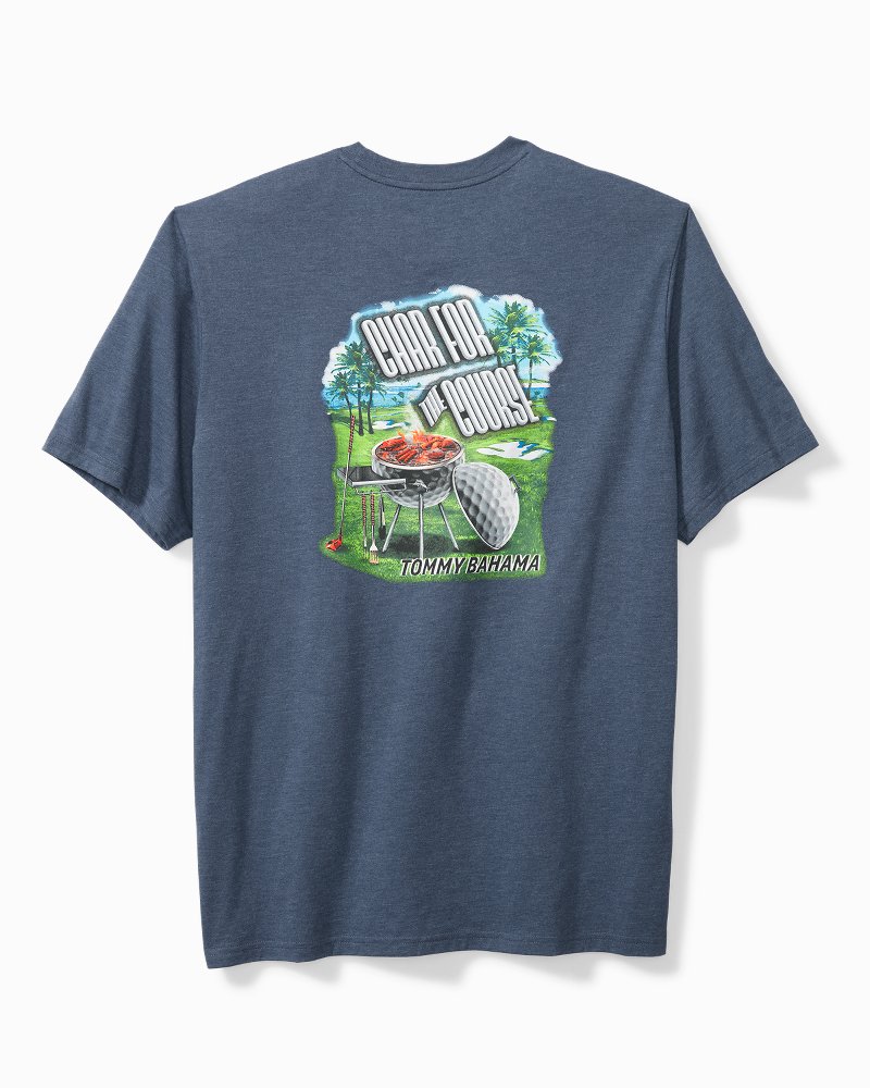 Big & Tall Char for the Course Graphic T-Shirt