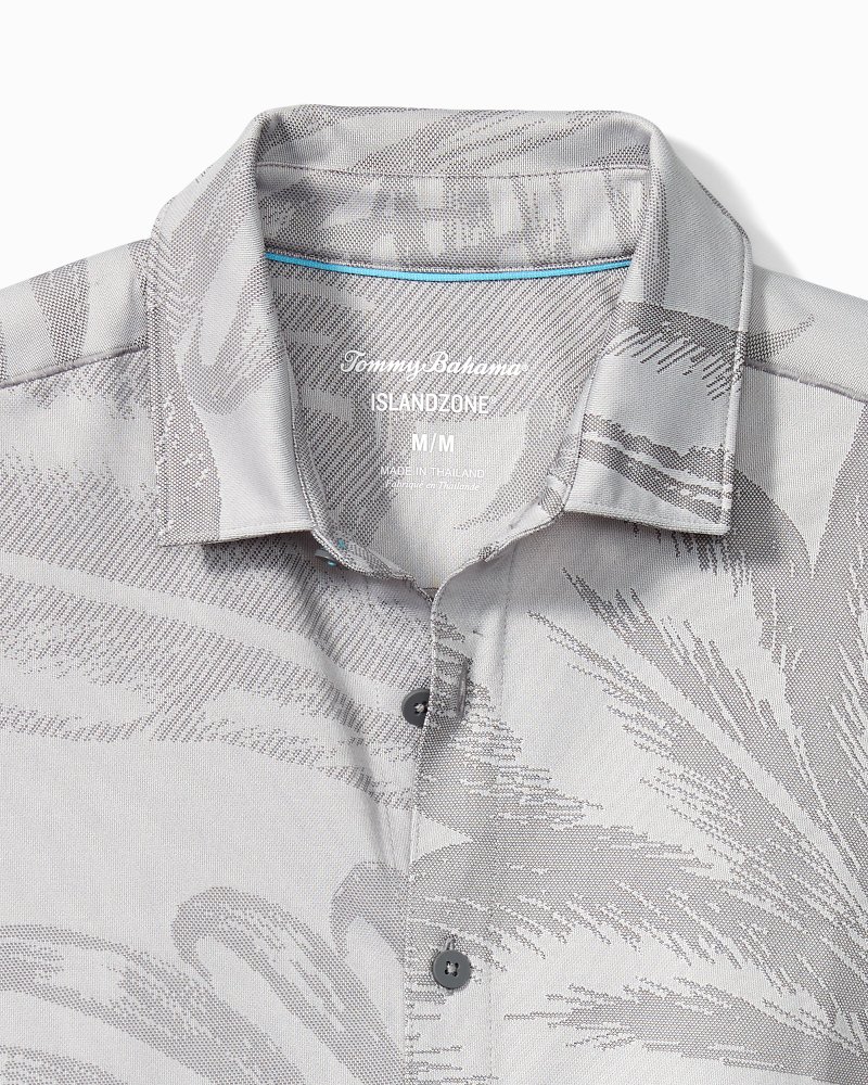 Big & Tall Palm Coast Fresco IslandZone® Knit Camp Shirt