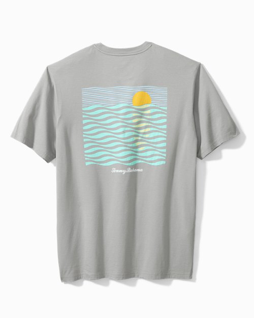 Big & Tall Sunset in Paradise Graphic T-Shirt