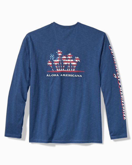 Big & Tall Aloha Americana Lux Long-Sleeve T-Shirt