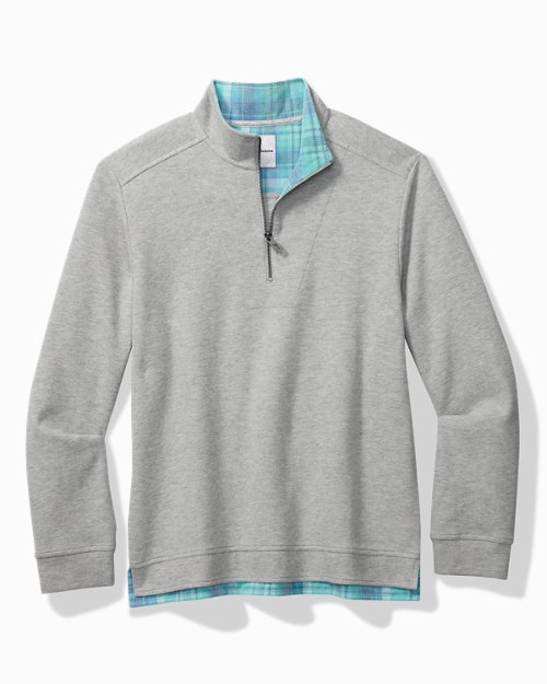 Big & Tall Montserrat Half-Zip Sweatshirt
