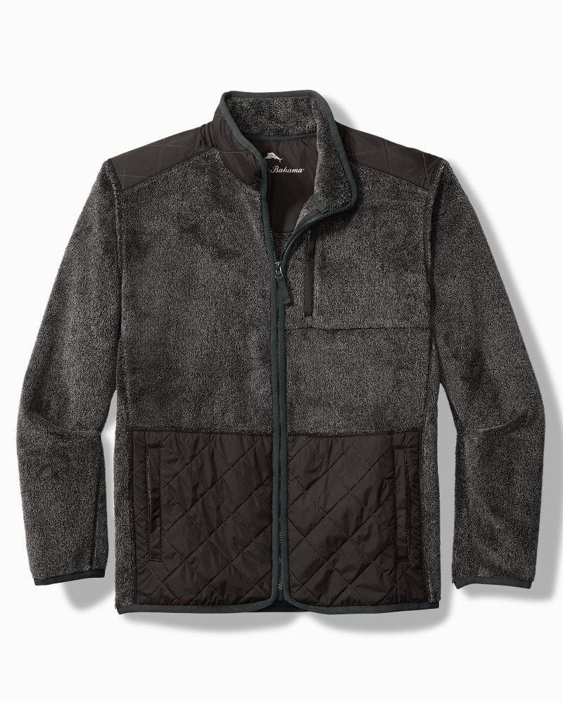 Tommy bahama quilt cheap trip zip jacket