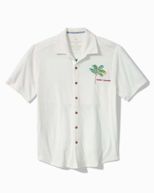 Big & Tall Poolside Oasis Terry Camp Shirt