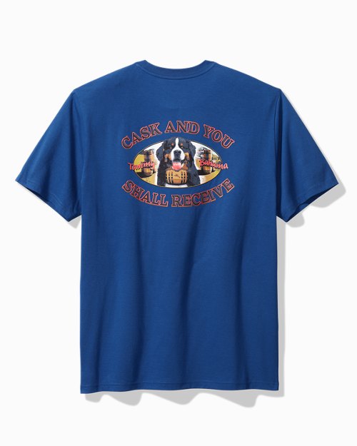 Big & Tall Cask and You Shall Receive Graphic T-Shirt