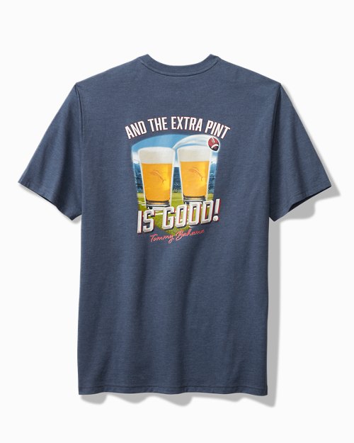 Big & Tall And the Extra Pint Is Good Graphic T-Shirt