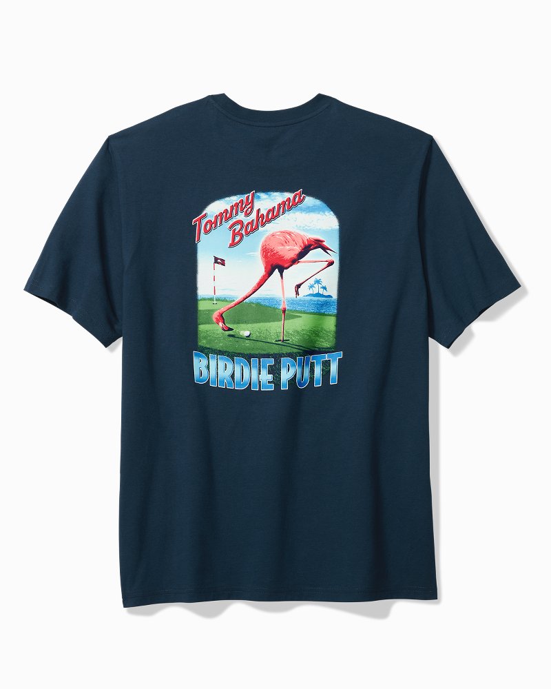 Big & Tall Birdie Putt Graphic Pocket T-Shirt