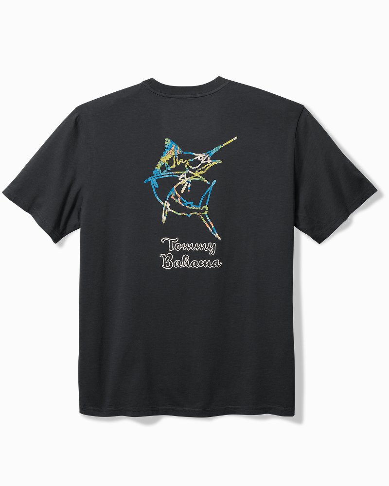 Guy Harvey T-Shirt - Marlin Boat - Sawgrass