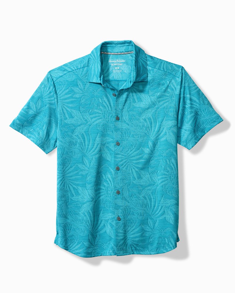 Thumbnail for Big & Tall Lanikai Fronds IslandZone® Knit Short-Sleeve Shirt