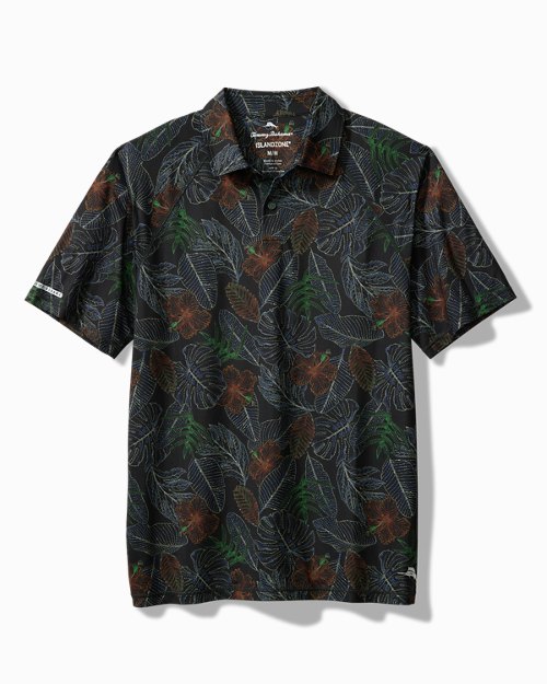 Big & Tall Etched Fronds IslandZone® Polo