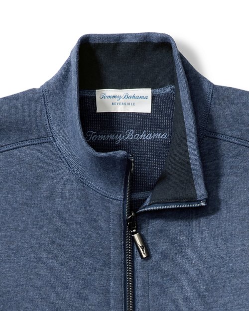 Big & Tall Flip Coast Full-Zip Reversible Sweatshirt