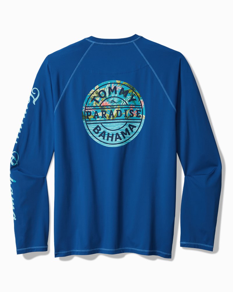 Big & Tall Chill Time Lush Hour Crew IslandZone® Rash Guard