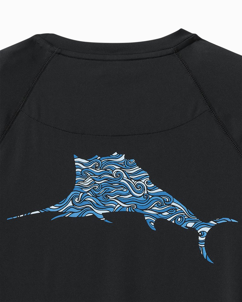 Thumbnail for Big & Tall Chill Time Surf IslandZone® Rash Guard