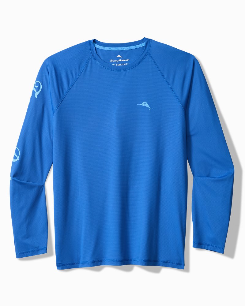 Big & Tall Chill Time Surf IslandZone Rash Guard