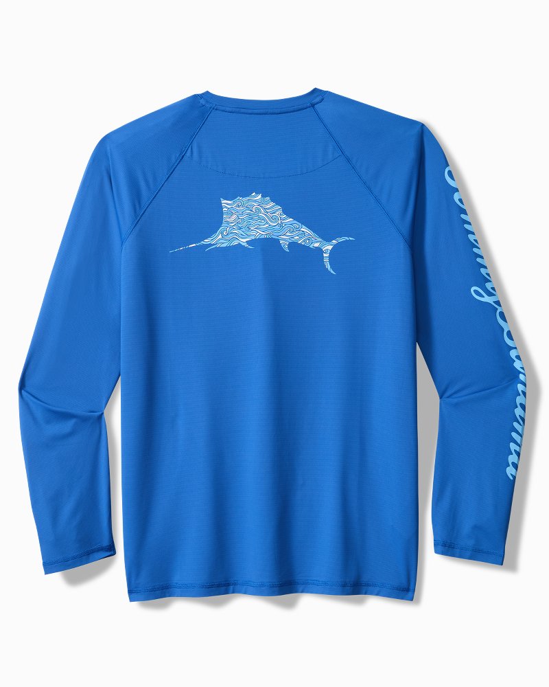 Big & Tall Chill Time Surf IslandZone Rash Guard