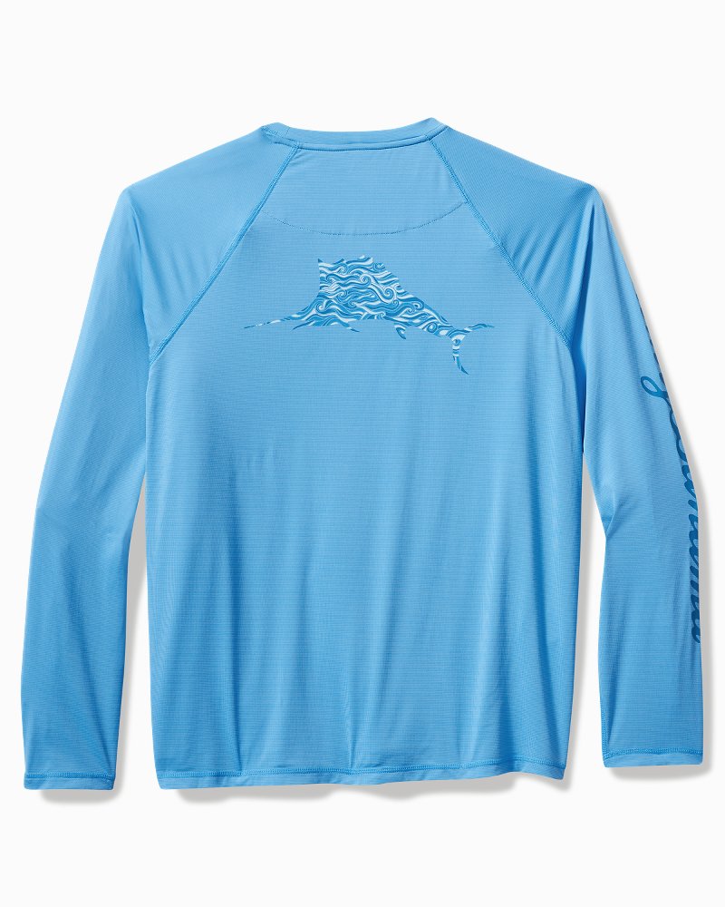 Big & Tall Chill Time Surf IslandZone® Rash Guard