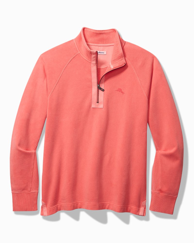 Thumbnail for Big & Tall Sunray Cove Half-Zip Sweatshirt