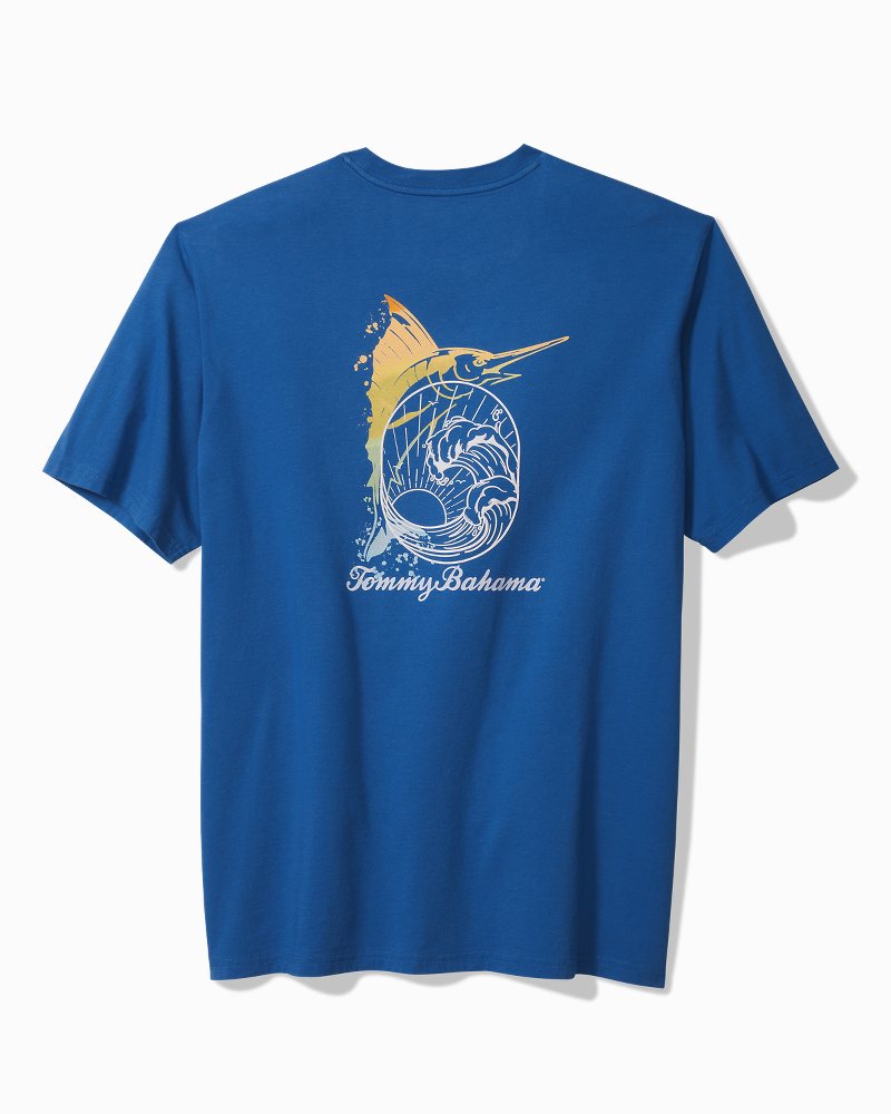 Big & Tall Marlin Rising Graphic T-Shirt