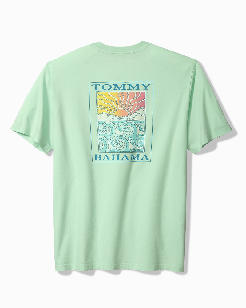 Big & Tall Santorini Sunrise Graphic T-Shirt