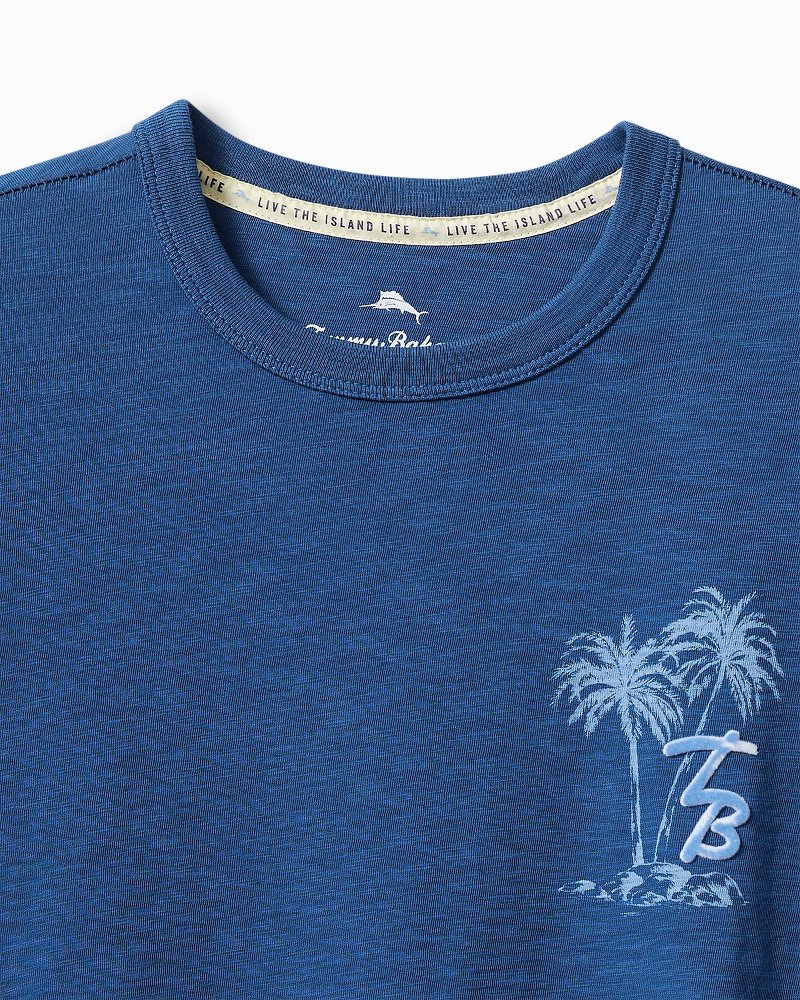 Thumbnail for Big & Tall High Tide Hangout Long-Sleeve Lux T-Shirt
