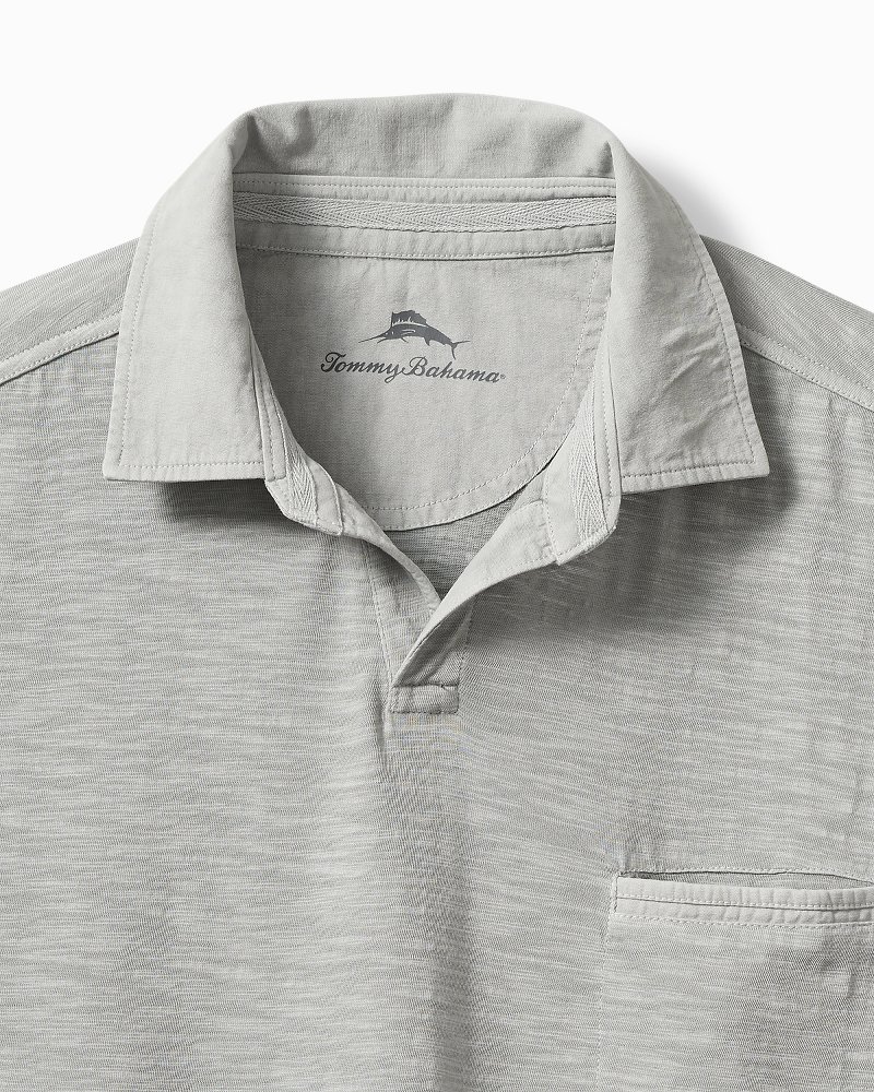 Big & Tall Beach Fade Johnny Collar Polo