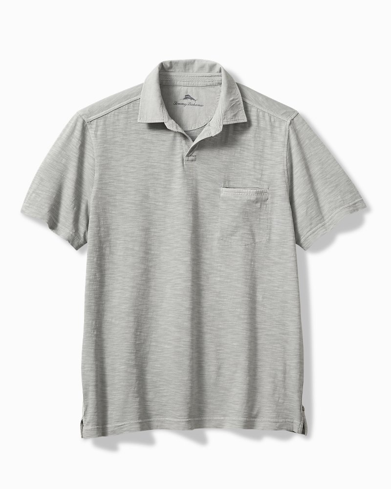 Big & Tall Beach Fade Johnny Collar Polo