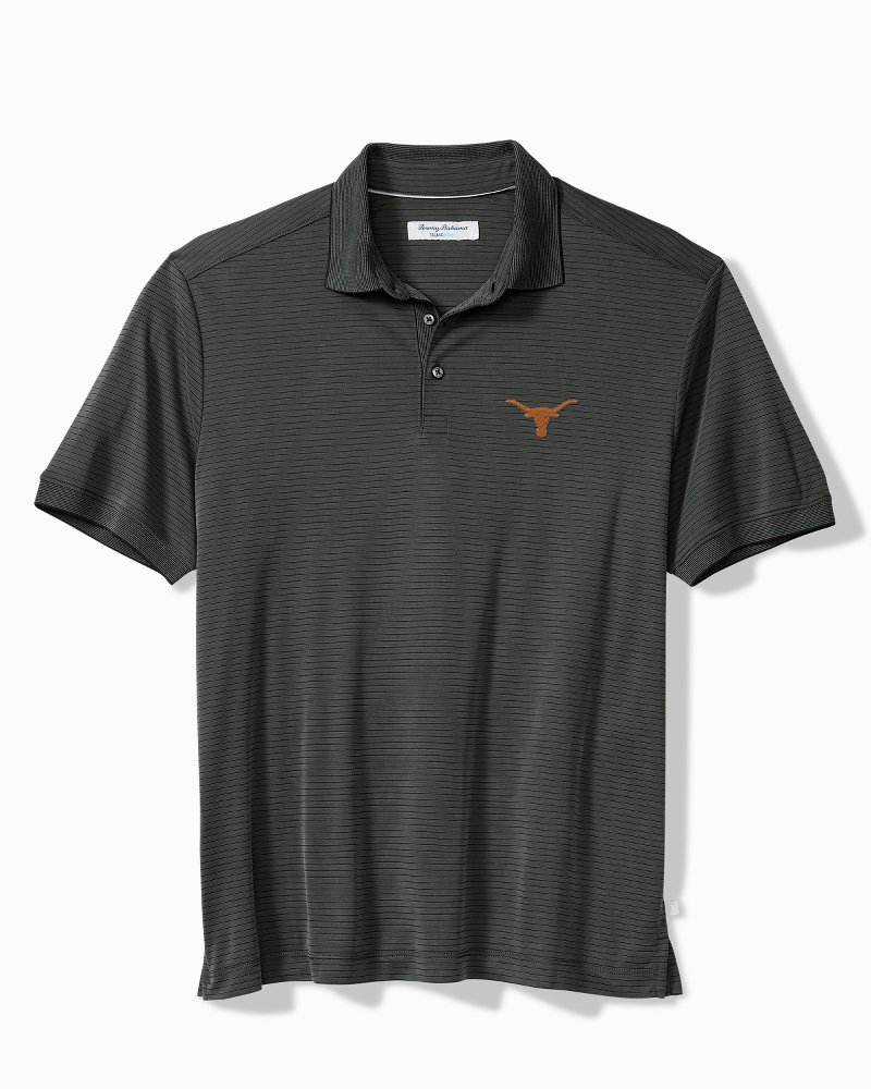 Big & Tall Collegiate Bay Stripe IslandZone Polo