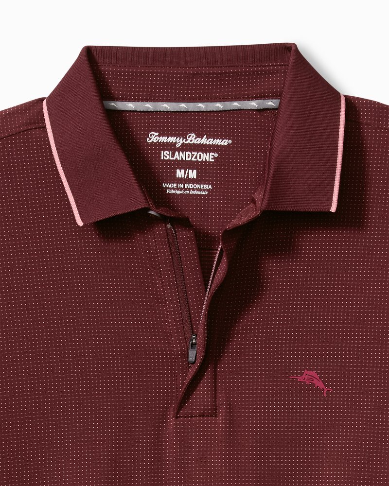 Big & Tall Palm Desert Fairway IslandZone® Long-Sleeve Polo