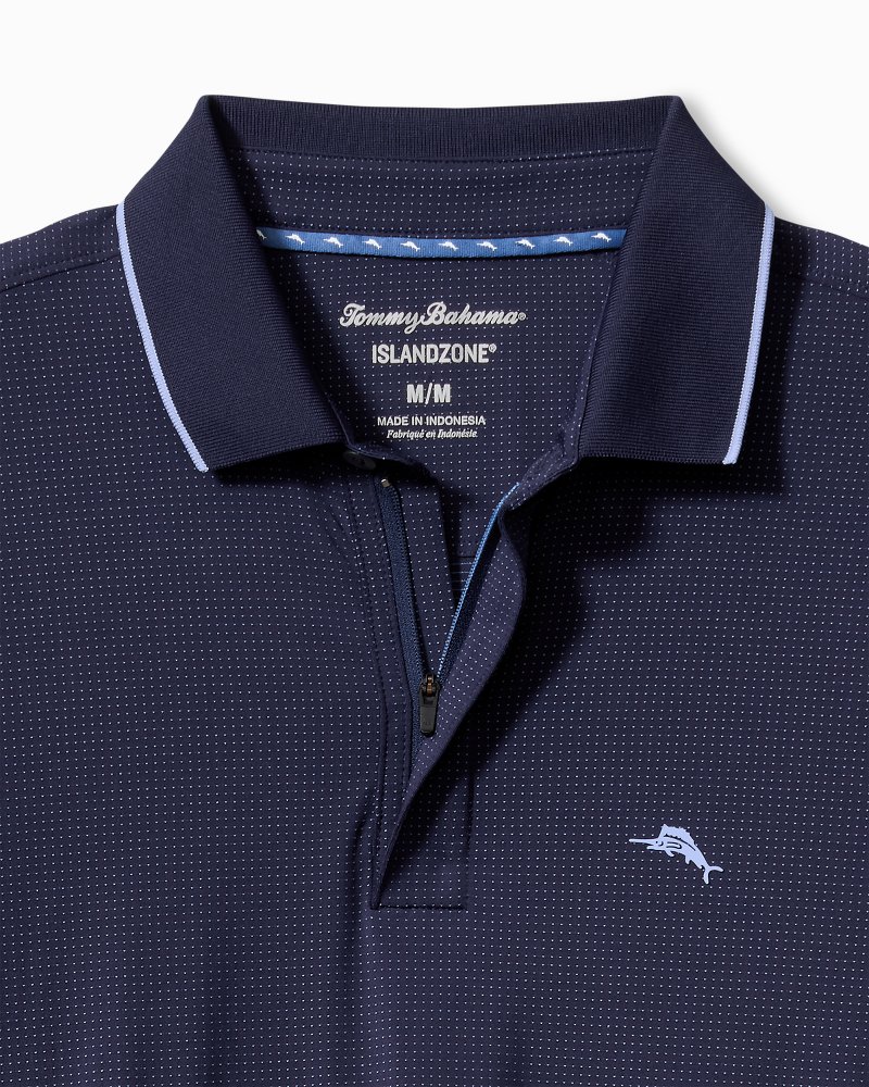 Big & Tall Palm Desert Fairway IslandZone® Long-Sleeve Polo