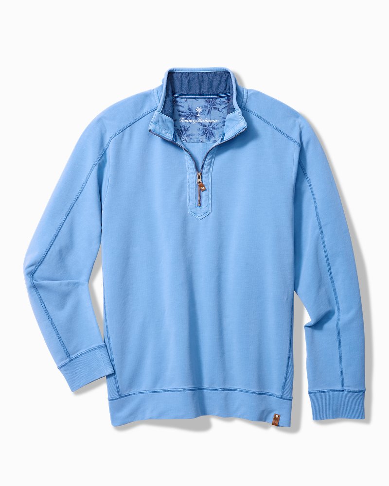 Big & Tall Ben & Terry Half-Zip Sweatshirt