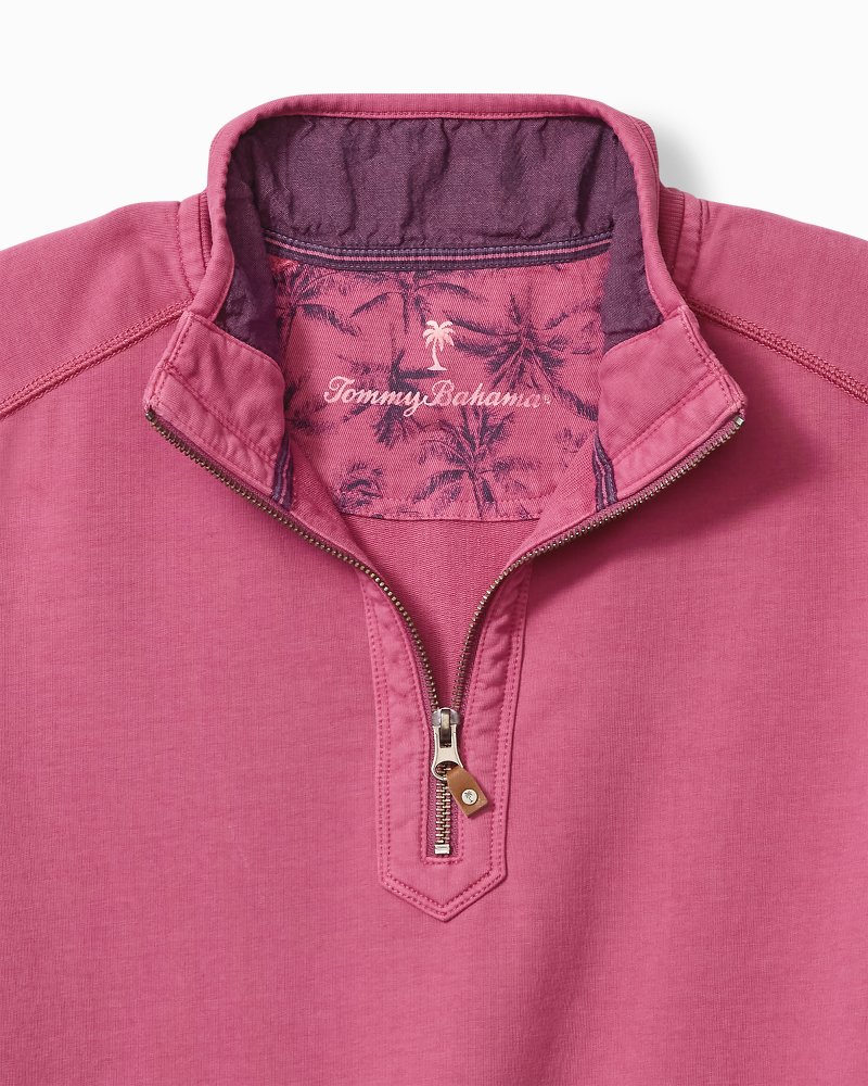 Thumbnail for Big & Tall Ben & Terry Half-Zip Sweatshirt