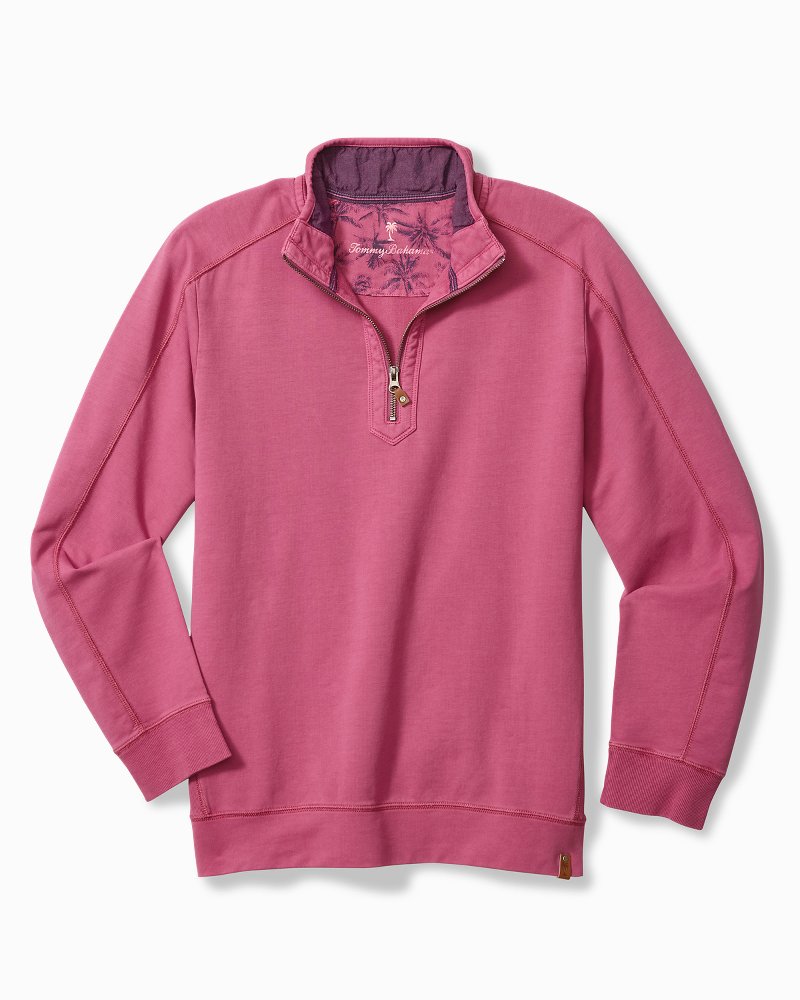 Big & Tall Ben & Terry Half-Zip Sweatshirt
