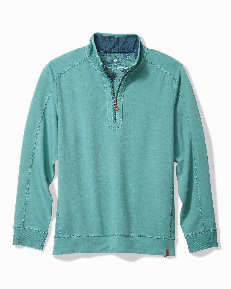 Big & Tall Ben & Terry Half-Zip Sweatshirt