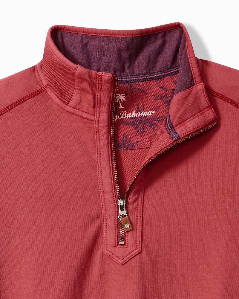 Big & Tall Ben & Terry Half-Zip Sweatshirt