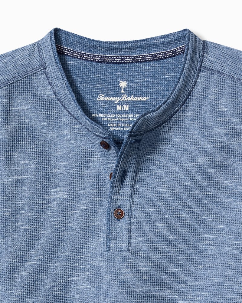 Big Tall Morro Beach Long Sleeve Henley