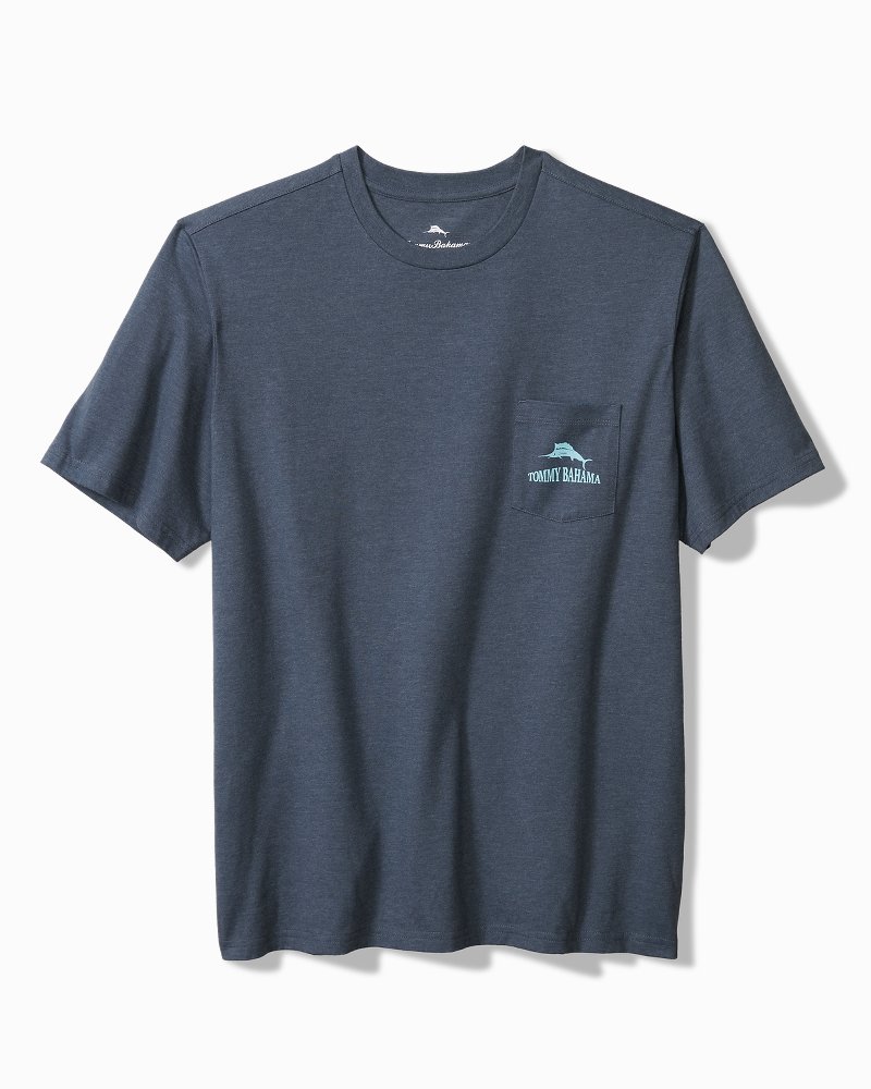 Thumbnail for Big & Tall Rumming Back Wine Retriever Graphic T-Shirt