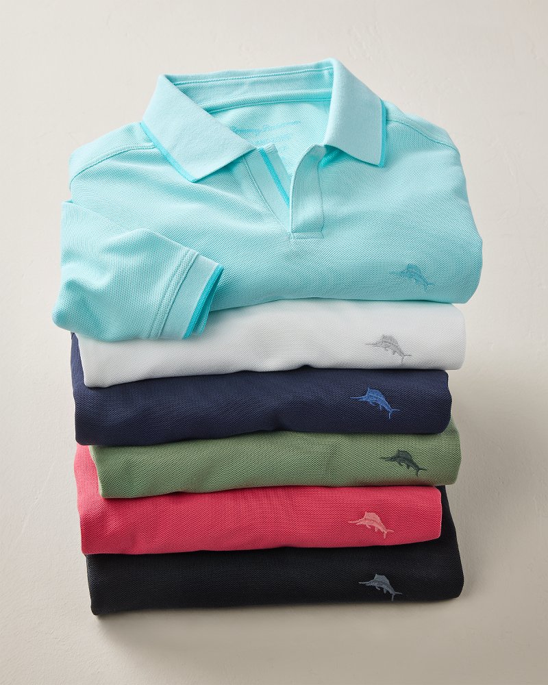 Thumbnail for Big & Tall Emfielder Johnny Collar IslandZone® Polo