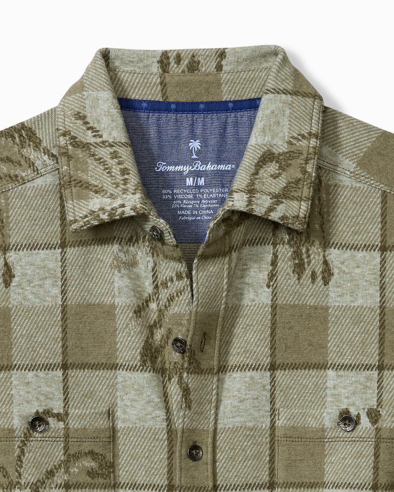 Big & Tall Fireside Palm Springs Stretch Flannel Shirt