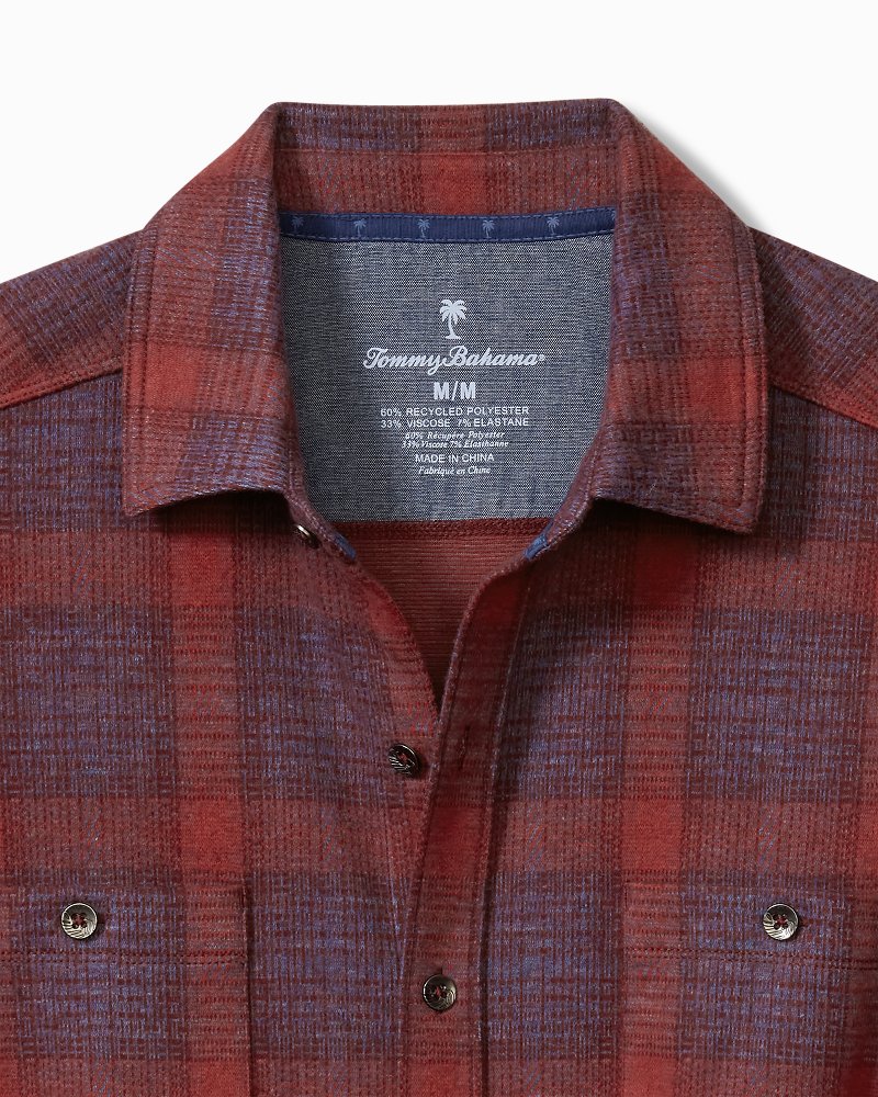 Big & Tall Fireside San Miguel Stretch Flannel Shirt