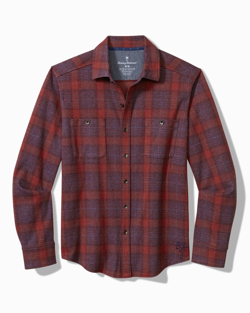 Big & Tall Fireside San Miguel Stretch Flannel Shirt