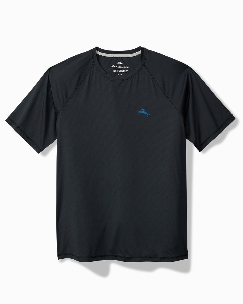 Thumbnail for Big & Tall Chill Time Surf IslandZone® Short-Sleeve Rash Guard