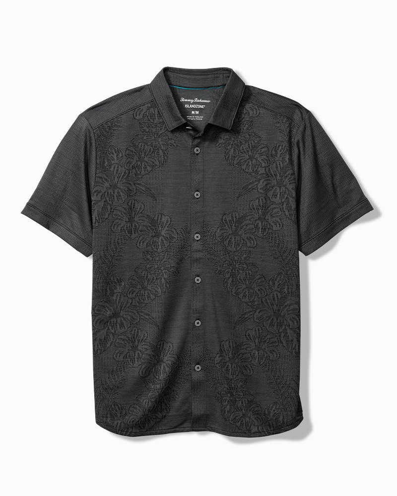 Big & Tall Palm Coast Cascade Vines IslandZone® Knit Shirt