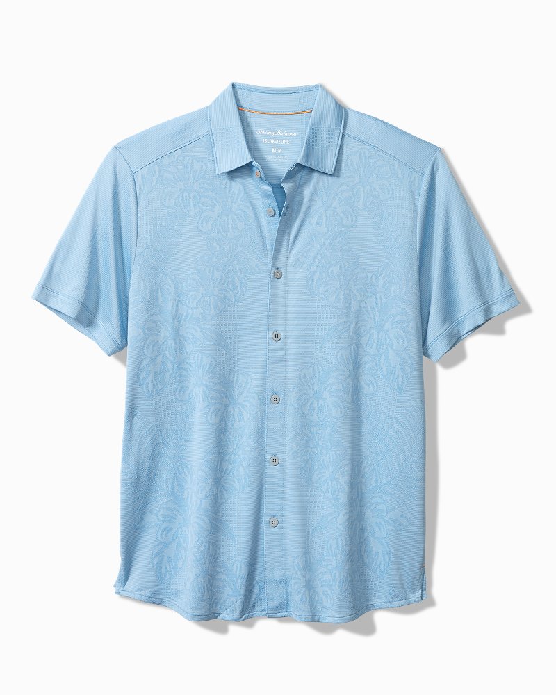 Big & Tall Palm Coast Cascade Vines IslandZone® Knit Shirt