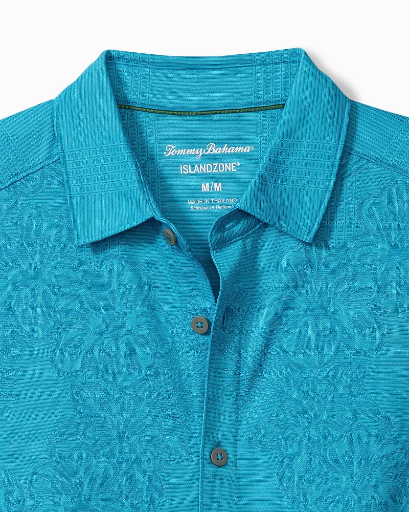 Big & Tall Palm Coast Cascade Vines IslandZone® Knit Shirt