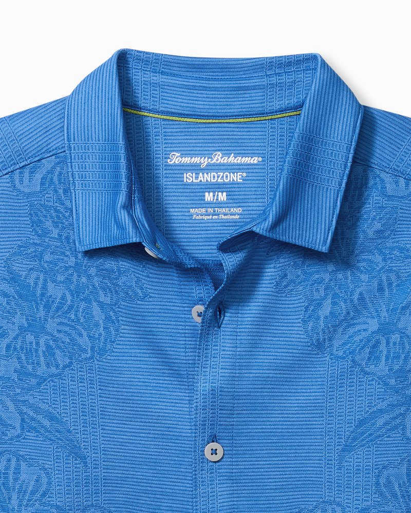 Big & Tall Palm Coast Cascade Vines IslandZone® Knit Shirt