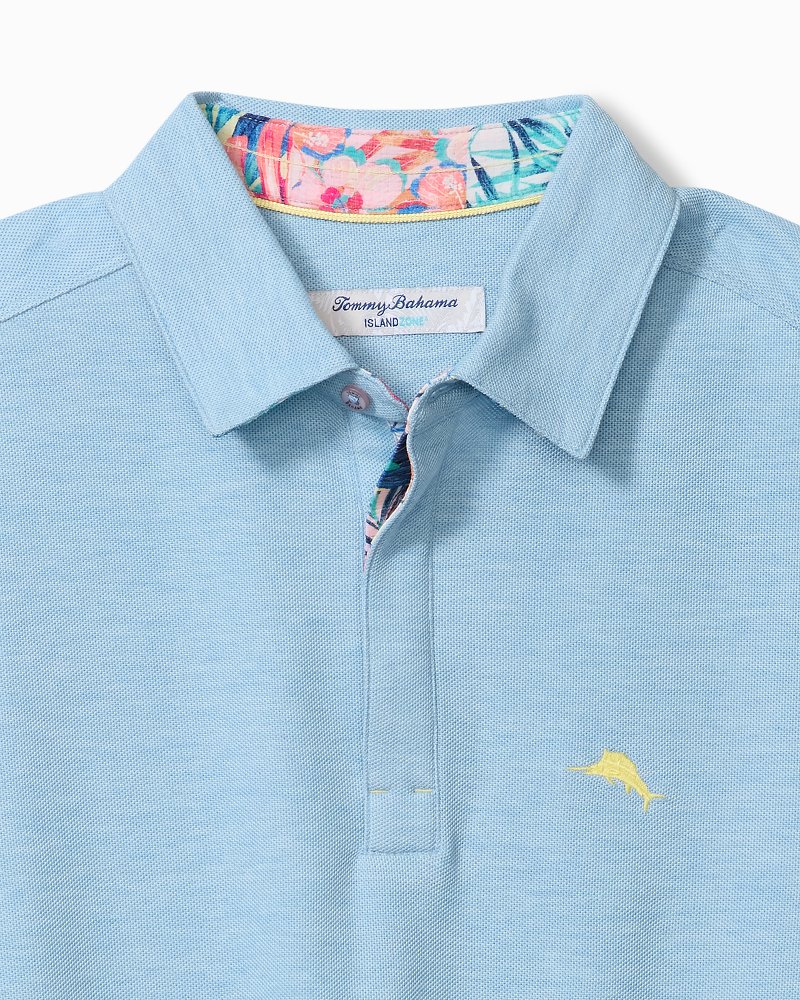 Big & Tall Positano Palms Five O'Clock IslandZone Polo