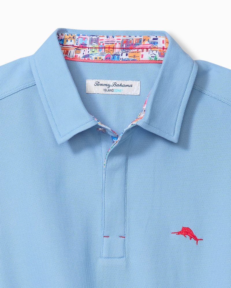 Big & Tall Amalfi Views Five O'Clock IslandZone® Polo