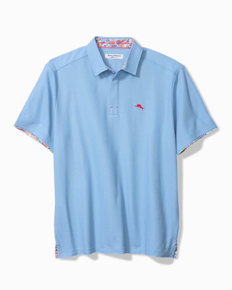 Big & Tall Amalfi Views Five O'Clock IslandZone® Polo