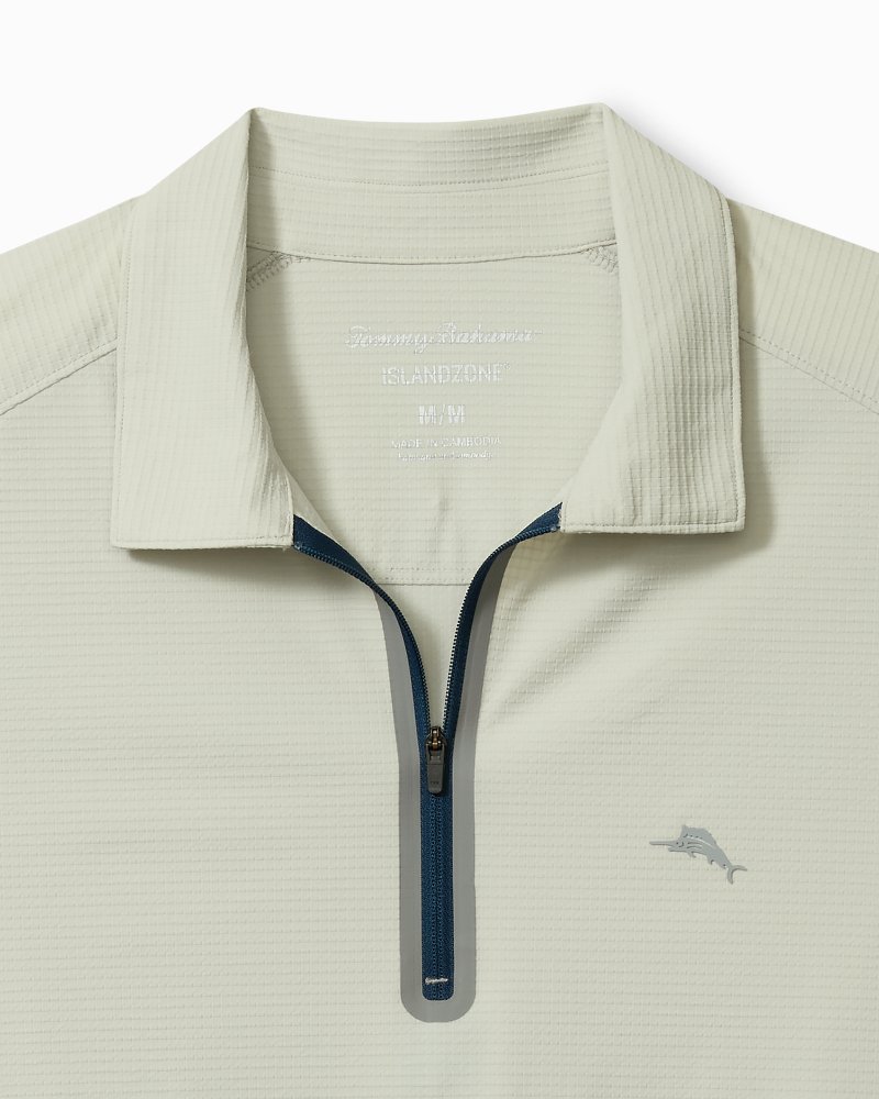Big & Tall Pebble Coast Half-Zip IslandZone® Polo